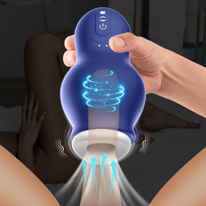 Automatische Vagina Vibration Blowjob Echt Air Saugen Maschine Vagina Masturbation Tasse Sex Spielzeug Erwachsene Waren für Männer