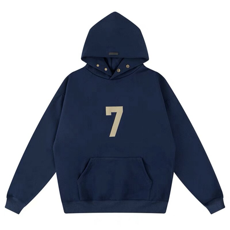 2022 nova ins moda casual retro hoodie com capuz com capuz rua moda carta 7 hoodie harajuku casual esportes hoodie