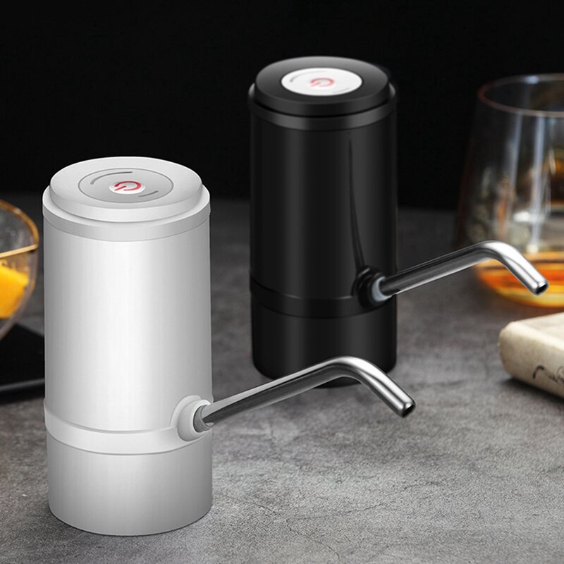 Water Bottle Pump Electric Water Pump Gallon Water Dispenser Pump USB Charging For Camping Kitchen Workshop