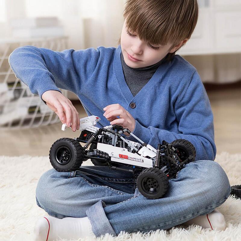 Xiaomi Building Blocks Robot Desert Racing Car Diy Educational Toys Ackermann Develop Children Intelligence Gift Kit Xiomi