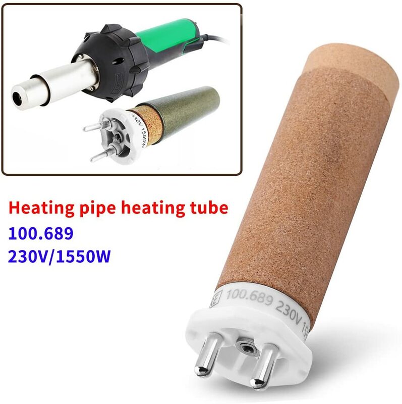 Elementos de aquecimento 230v 1550w núcleo de aquecimento cerâmico para leister 100.689 handheld ferramenta soldador plástico ar quente