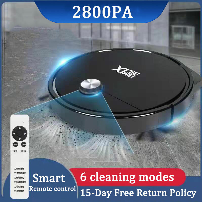 Vacuum Cleaner Robot 2800PA Smart Remote Control Wireless Floor Sweeping Cleaning Machine Dry and Wet For Home Vacuum Cleaner