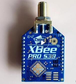 Usado xbee-pro 900hp (s3b) digites digi xbee pro 900hp s3b sub-ghz 920 mhz austrália módulo rpsma 2 multiponto XBP9B-DMST-022