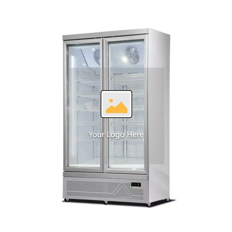 supermarket cake display fridge drink chiller upright glass single door compact refrigerators