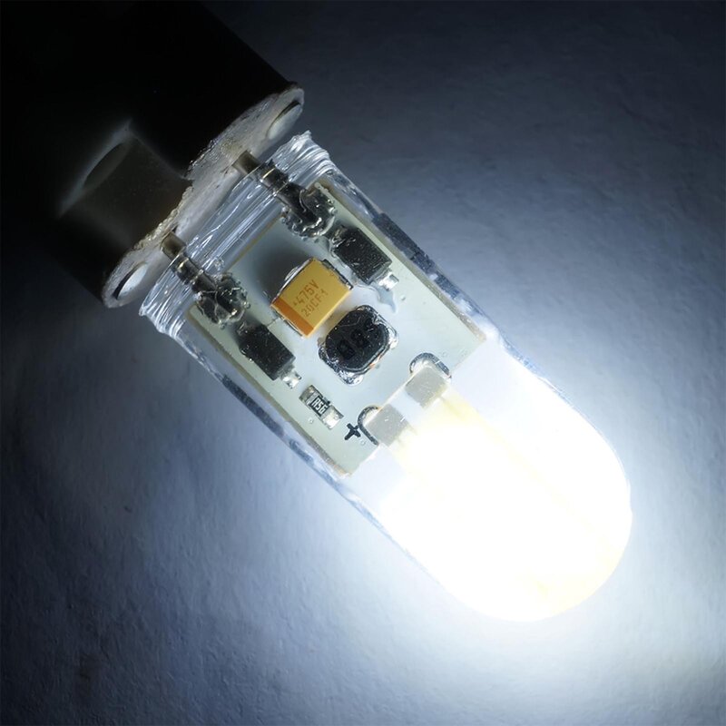 GY6.35หลอดไฟ LED 3วัตต์เทียบเท่า30วัตต์ Bi-Pin ฐานฮาโลเจนหลอดไฟ AC/DC 12V warm/Cool สีขาวสามารถหรี่แสงได้สำหรับ Light โ...