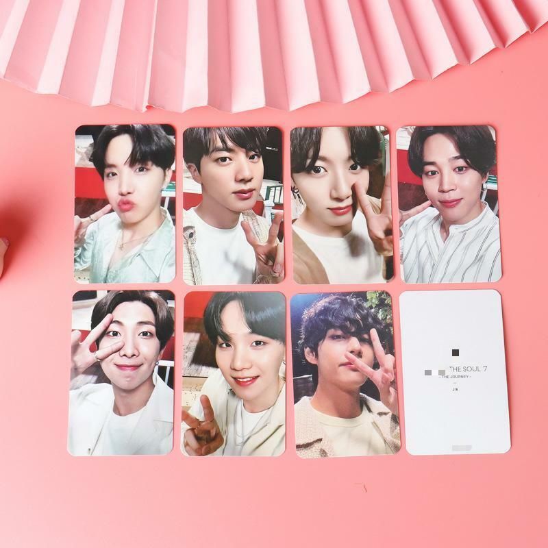 KPOP boy group Japanese special MOTS 7: THE JOURNEY photo card photo card LOMO photo card star card collection card fan gift RM