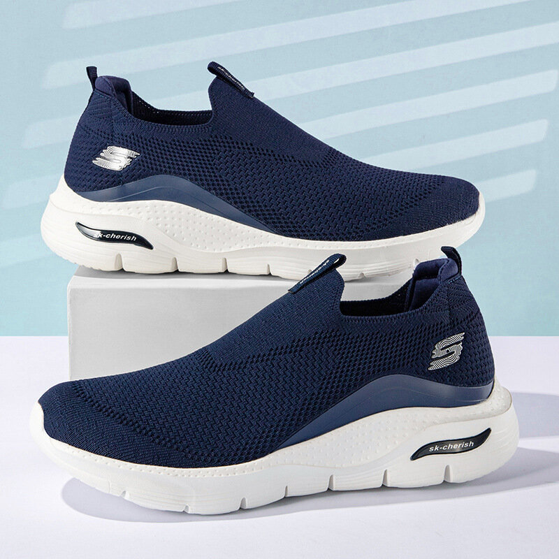 Unisex Sneakers Men's Sneakers Fly Weaving Breathable Casual Sports Shoes Zapatillas Mujer Comfortable Slip on Male Tennis Shoes