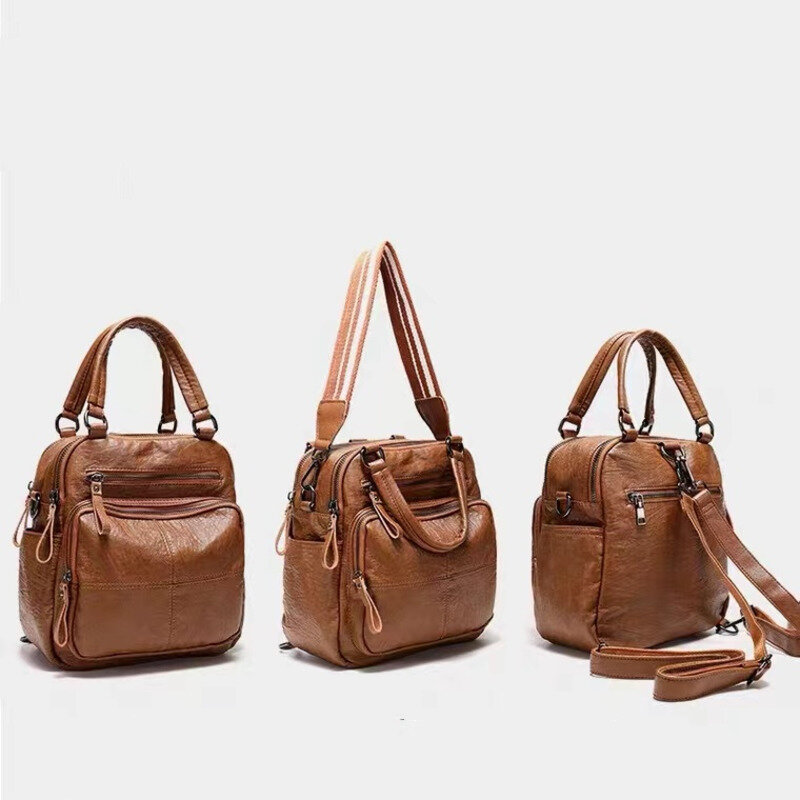 14 женских сумок из натуральной кожи 2022, дизайнерские Роскошные Брендовые женские сумки, винтажные модные сумки-мессенджеры, женские клатчи