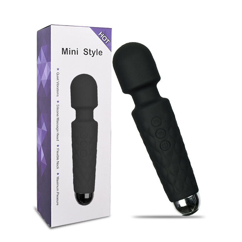 강력한 AV Magic Wand Vibrator 여성 섹스 토이 for 여성 Clitoris Stimulator Dildo 섹스 샵 Toys for Adult Masturbator Massager