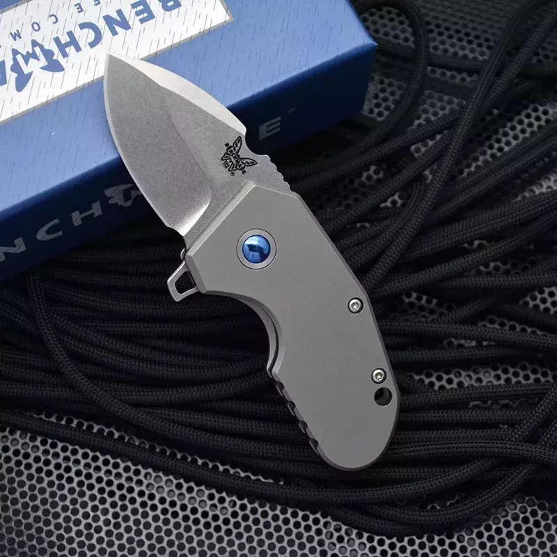 Mini M390 lama da banco 756 coltello pieghevole in lega di titanio coltelli da tasca per esterni ad alta durezza strumento di protezione EDC
