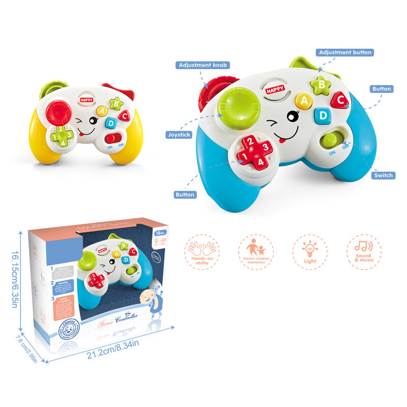 1PC New toys Educational with light music for kids Early education controller Multifunctional Educational Toys Baby BirthdayGift