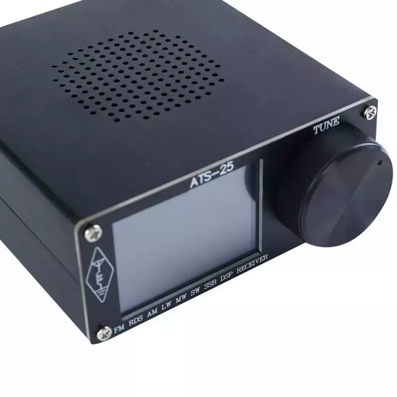 2022 New version ATS-25 Si4732 Full-Band Radio Receiver DSP Receiver FM LW (MW And SW) SSB With 2.4" Touch Screen