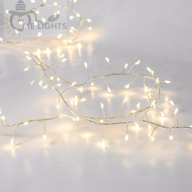 Lampu Peri Dekorasi Steker Led Lampu Natal Luar Ruangan Tahan Air Dalam Ruangan Ruang Tamu Dekorasi Pesta Pernikahan Kamar Tidur