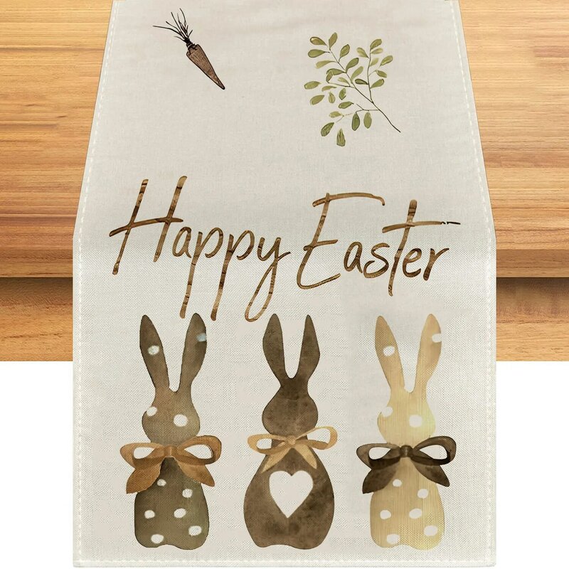 LMC Easter Egg Bunny tabela flaga podkładka zestaw świąteczna atmosfera poczucie aranżacji pościel serwetki stołowe brzoskwiniowy kwiat sezonowy