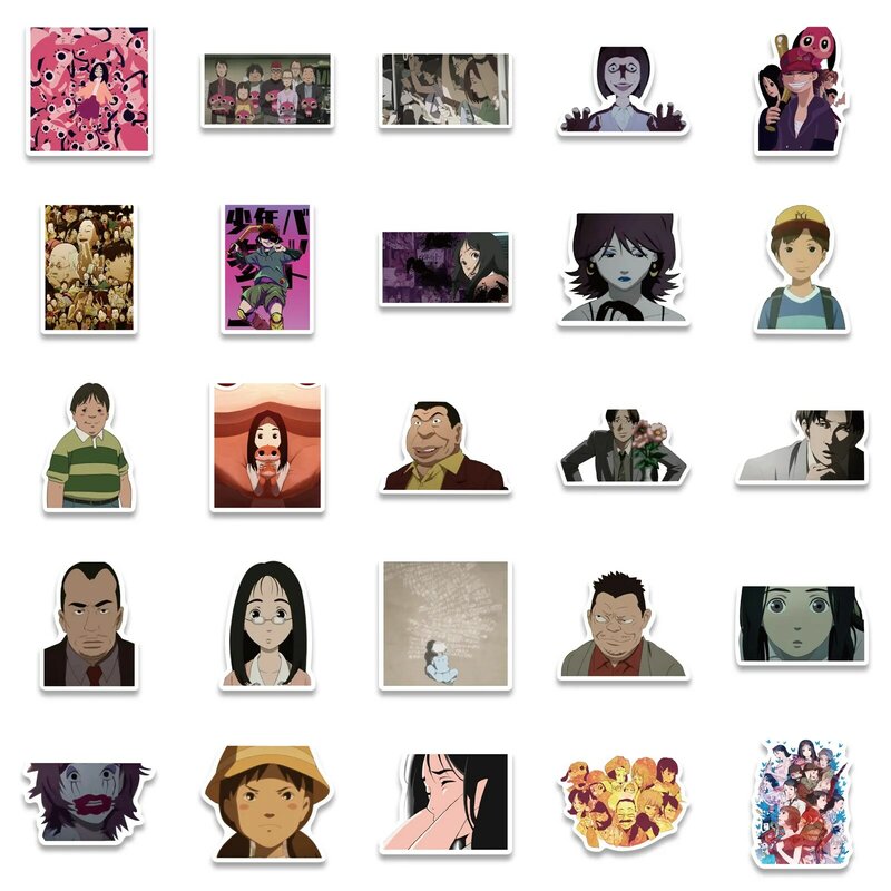 10/30/50Pcs Paranoia Agent Anime Stickers Diy Dagboek Telefoon Laptop Bagage Skateboard Graffiti Decals Plezier Voor kid Speelgoed Gift