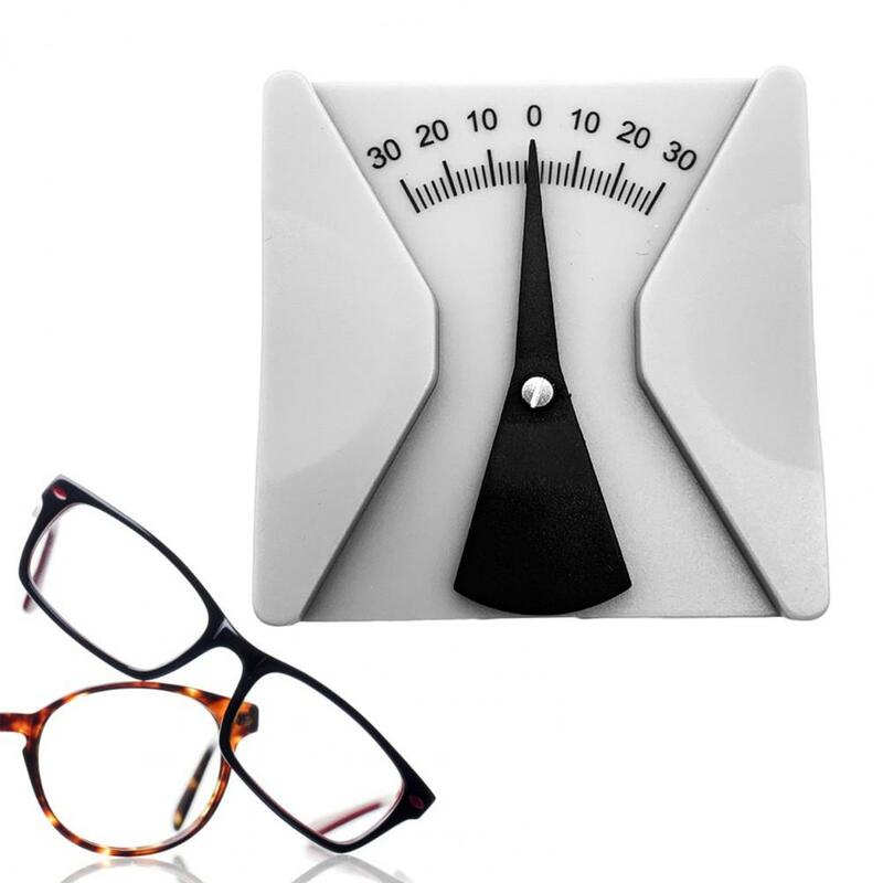 Zmierz okulary szary kolor okulary okulary pomiarowe linijka kątowa do gospodarstwa domowego