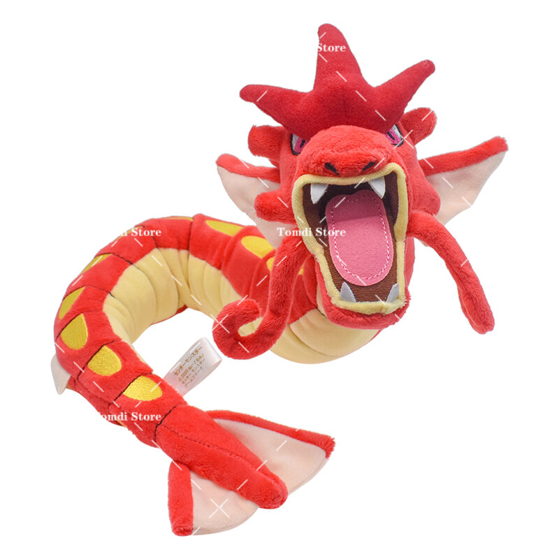 Pokemon peluche gyarados rayquaza pelúcia bordado 60-80cm dragão pelúcia brinquedos boneca bolso monstro presente de aniversário para crianças