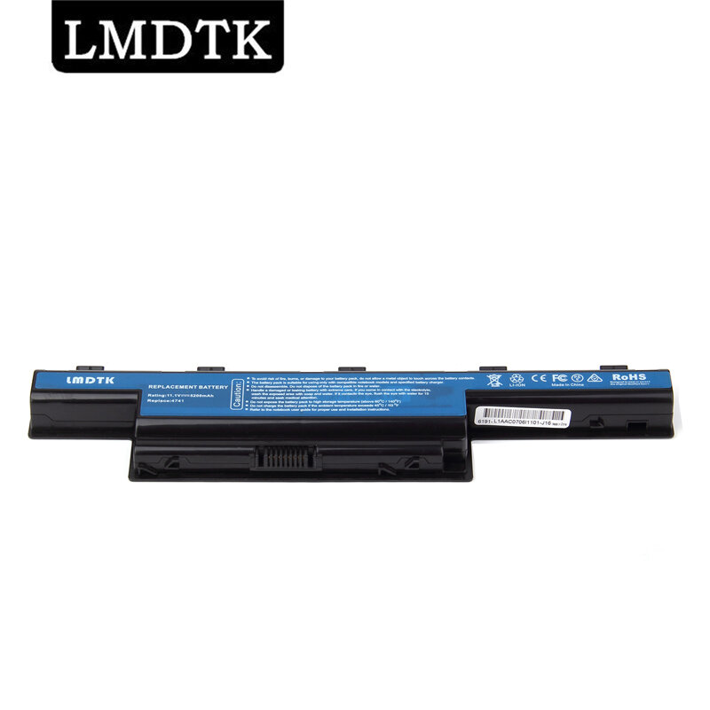 LMDTK جديد 6 خلايا بطارية كمبيوتر محمول لشركة أيسر 4741G AS10D31 AS10D3E AS10D41 AS10D51 AS10D61 AS10D71 AS10D81 AS10G3E AS10D73 AS10D75