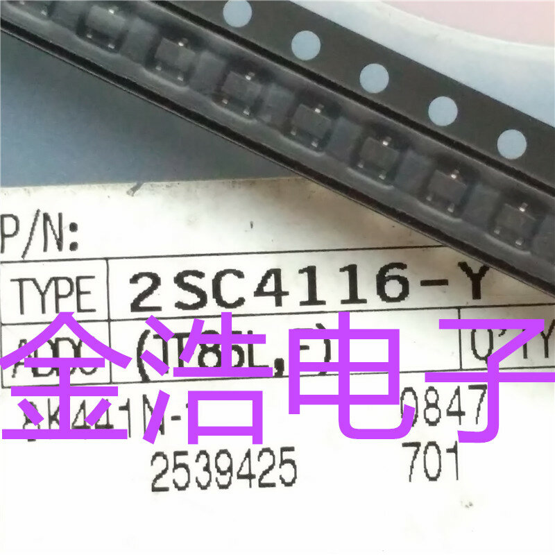 50pcs orginal neue 2SC4116-Y TOSHIBA SOT-323 siebdruck: LY echt bild spot