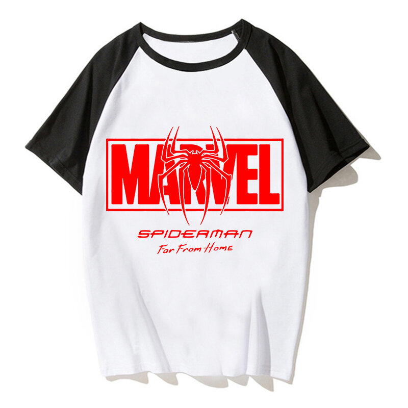 Новинка, детская 3D футболка Marvel «Человек-паук», футболки для мальчиков и девочек, Очаровательная детская одежда, лето 2022, самый популярный т...