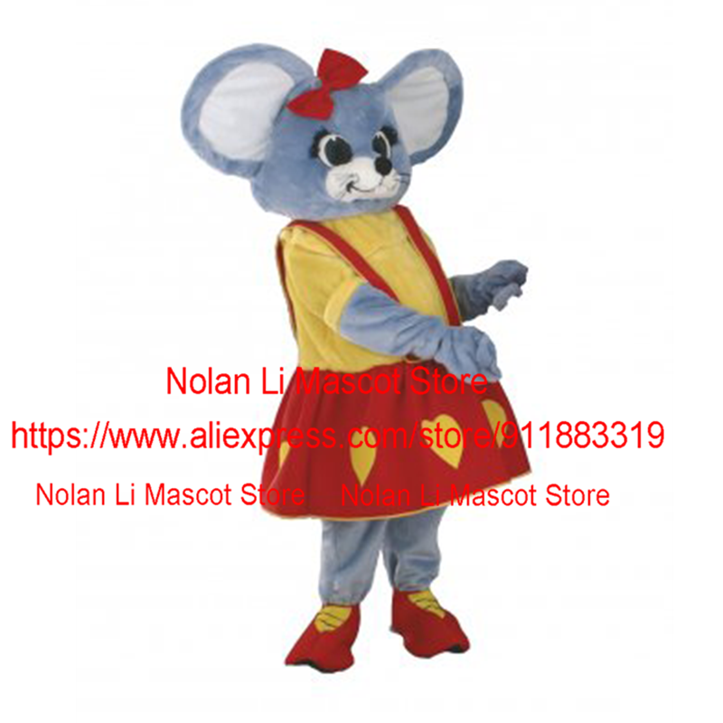 Beliebte neueste angepasste erwachsene Maus Maskottchen Kleidung Cartoon Set Leistung Requisiten Rollenspiel Werbe spiel Karneval 305