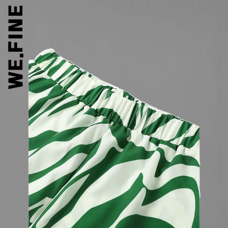 We.Fine-Conjunto de 2 piezas para mujer, chándal básico de 2 piezas, pantalones largos, moda femenina, invierno, 2021