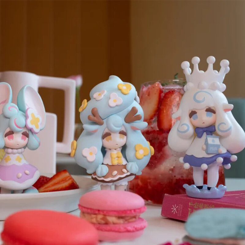 Memelo Sweet Kingdom Blind Box Toy Doll Action Surprise Box Kawaii Guess Bag Toy Girl Caja Sorpresa Birthday Gift Desk Figures