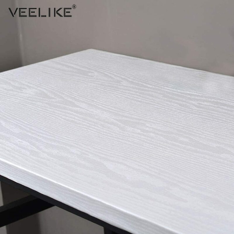 Self-adhesive Vinyl Paper Waterproof Wood Wallpaper for Furniture Kitchen Cabinets Door Wardrobe Contact Paper PVC Wall Stickers