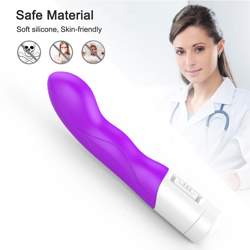 Godemichet vibrateur point G en Silicone pour Femme, jouet sexuel pour vagin et clitoris, pour adulte, 18 ans