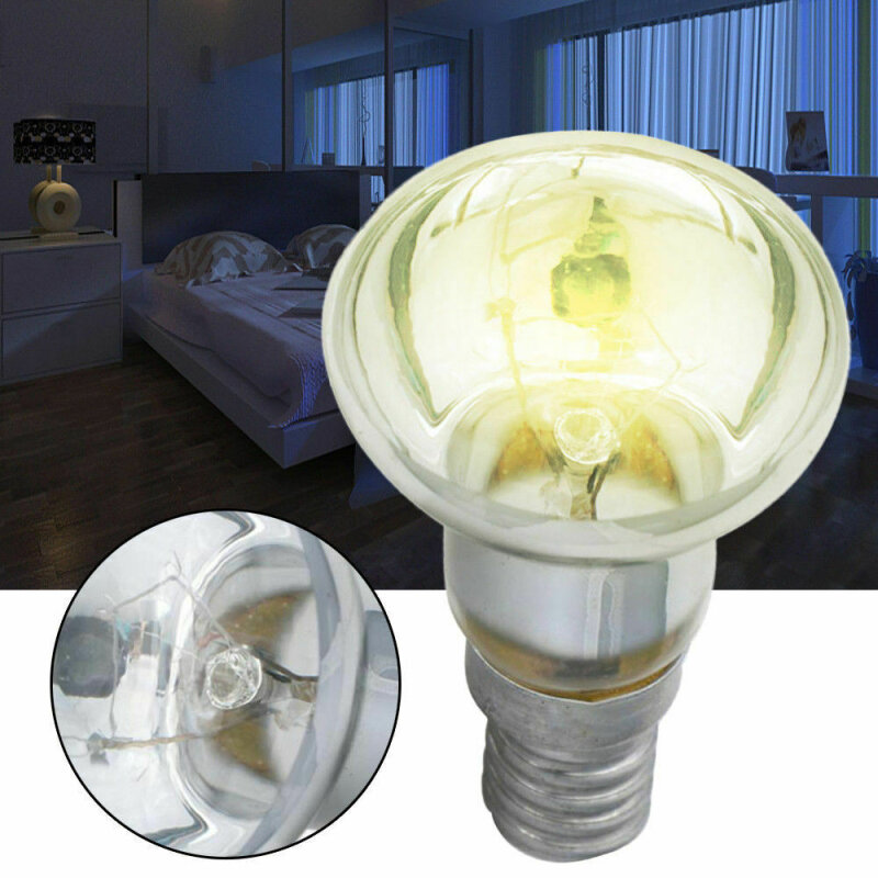 Lâmpada de substituição Lava, Refletor incandescente, Parafuso na lâmpada, Clear Reflector Spot, E14, R39, 30W