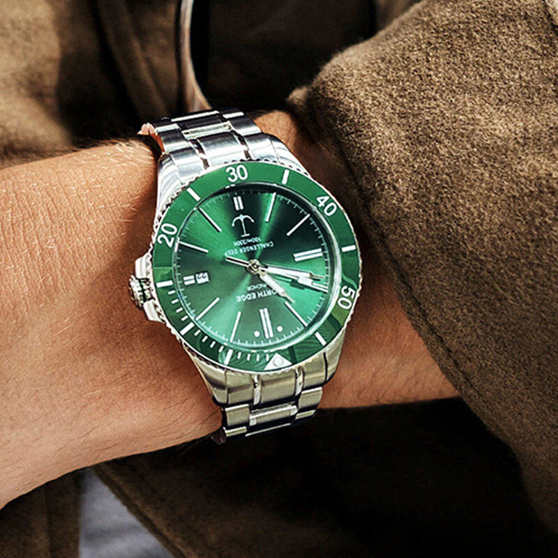 MIYOTA-reloj mecánico para hombre, accesorio de pulsera resistente al agua con movimiento de 10 bares, 42MM, de lujo
