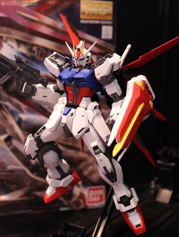 بانداي ام جي 1/100 Aile Strike Gundam Ver. RM البدلة المتنقلة Gundam البذور Gunpla نموذج عدة الجمعية/تجميع أنيمي عمل الشكل