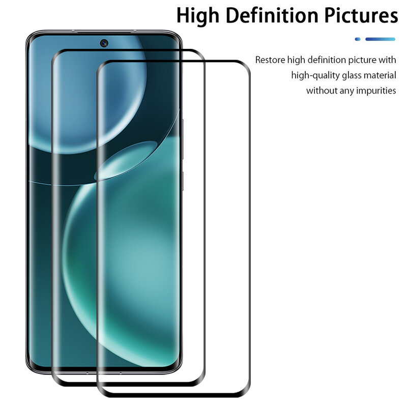 Film Pelindung Kaca Tempered 3D untuk Huawei Honor Magic 3 4 Pro Pelindung Layar Cakupan Penuh Tepi Lengkung untuk Honor Magic4 Pro