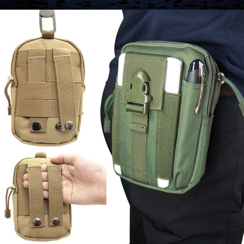 Saco da cintura dos homens à prova dwaterproof água militar bolso pacote de cintura correndo bolsa de viagem sacos de acampamento cinto multifuncional oxford sacos