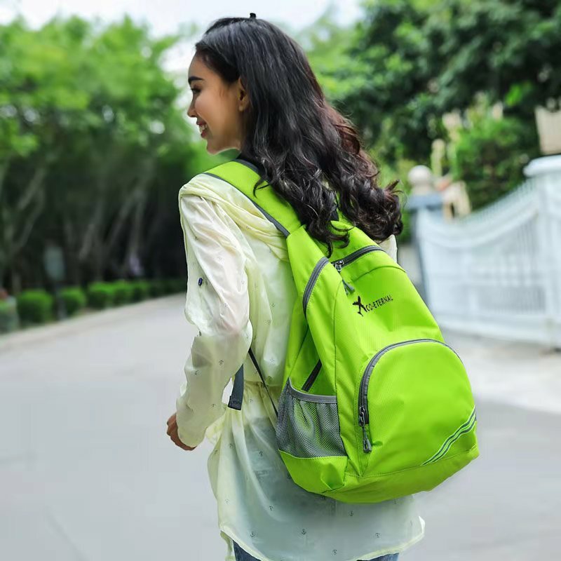 À prova dwaterproof água náilon feminino mochila unisex multi-bolso portátil mochila grande capacidade estudante saco de escola para meninas bookbags mochila