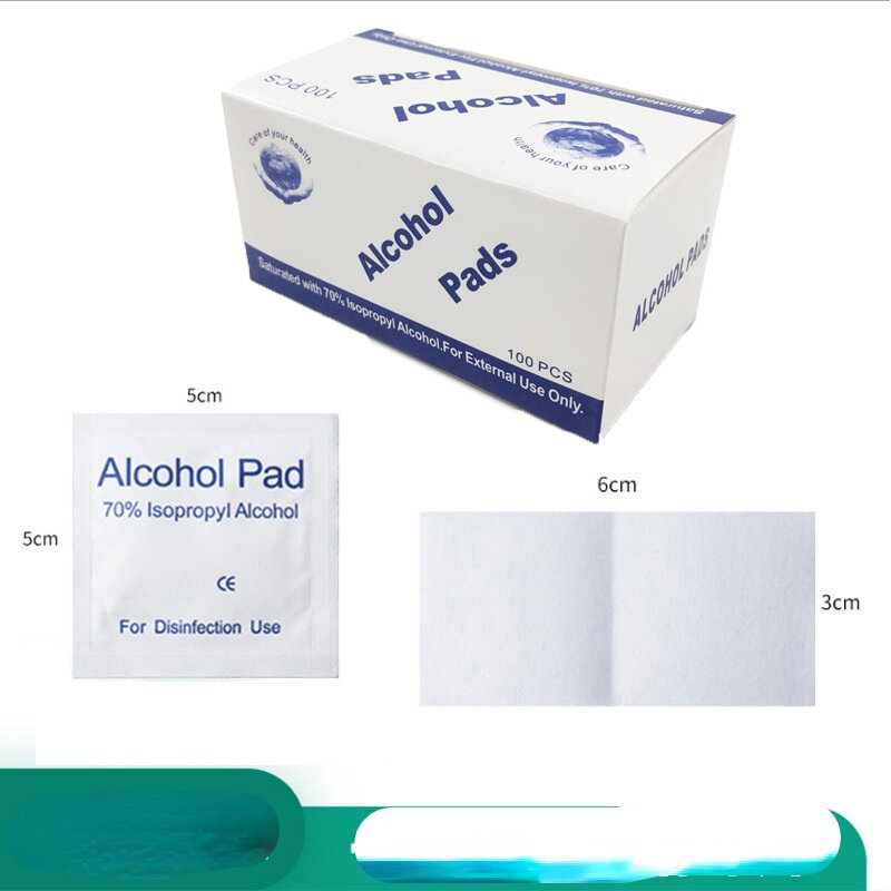 Portable wet towel paper, mirror wiping paper, mobile phone screen, ear hole cleaning, disinfection, disposable 75% alcohol