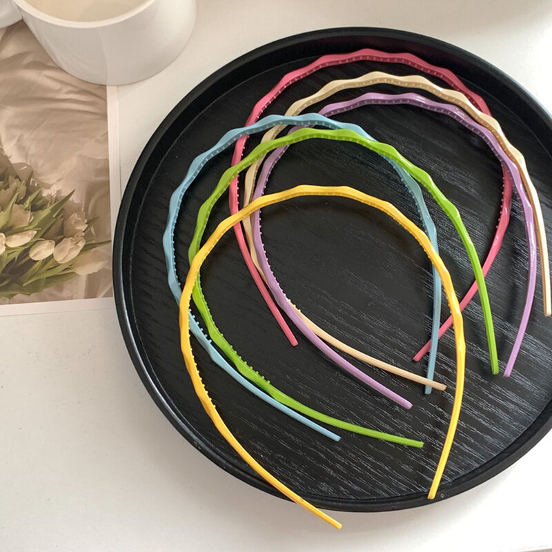 Diademas salvajes de colores dulces para mujer y niña, cintas para el pelo, accesorios para el cabello, 2022