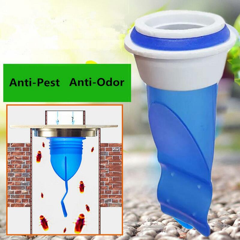 Penyegel lantai silikon, Mesin cuci Anti aliran balik, penyegel saluran pembuangan serangga Anti aliran balik, aksesori kamar mandi
