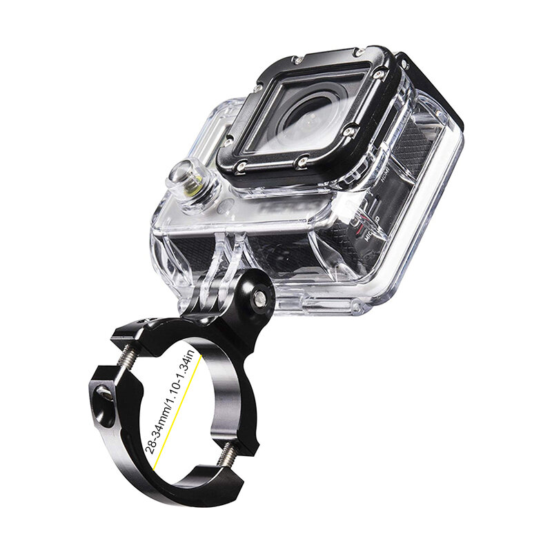 Aluminum Rotation Bike Bicycle Holder Handlebar Mount for GoPro Hero 9 8 7 6 5 4 Yi 4K Sjcam Sj8 Eken H9 Action Camera Accessory