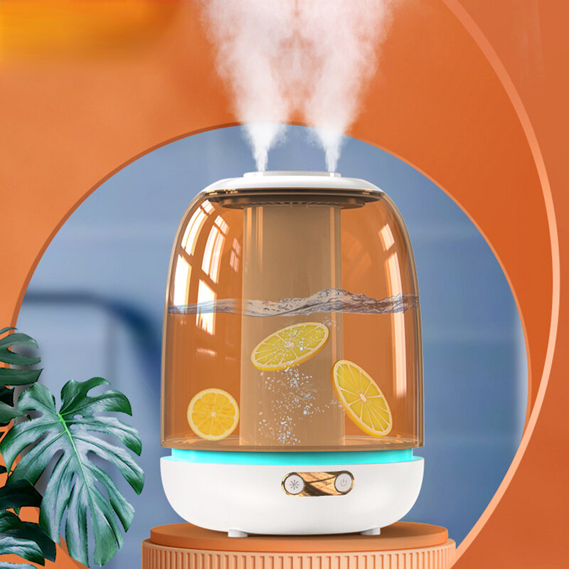 3000ML Double Spray Humidifier Essential Oil Diffuser Ultrasonic Fog Mist Maker Essential Oil Diffuser For Home Office Baby Room