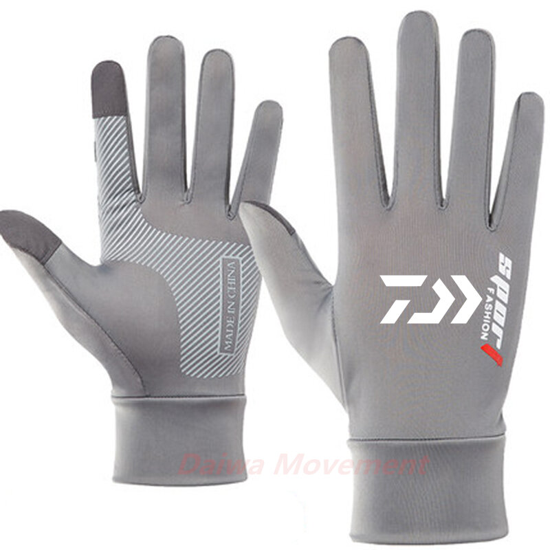 New Daiwa Gloves 3 Fingers Fishing Gloves Breathable Hunting Anti-Slip Wear-resisting Outdoor Camping Cycling Sport Glove