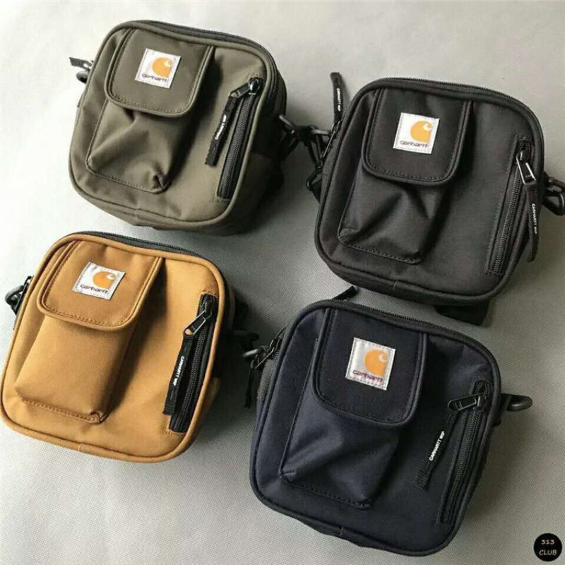 Carhartt – sac à bandoulière pour hommes et femmes, sacoche à la mode, carré, sangle détachable, petite sacoche, sac de rangement Portable