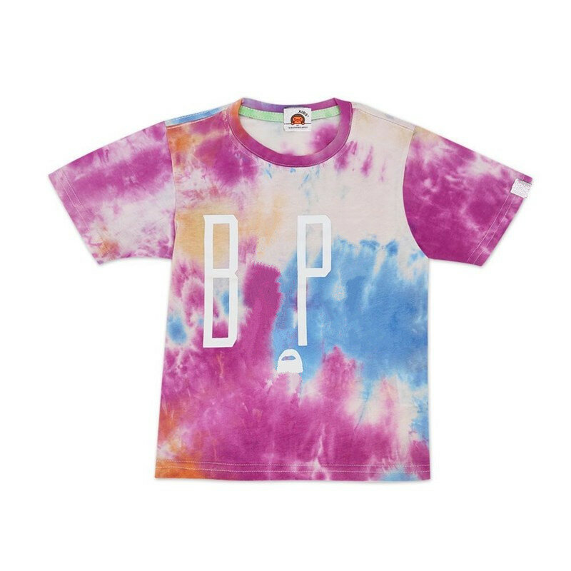 Dzieci chłopcy dziewczęta zwierząt Gradient kolorowy kolorowy wzór drukowane letnie krótkie bluzki topy Tee dzieci chłopcy styl hip-hopowy ubrania