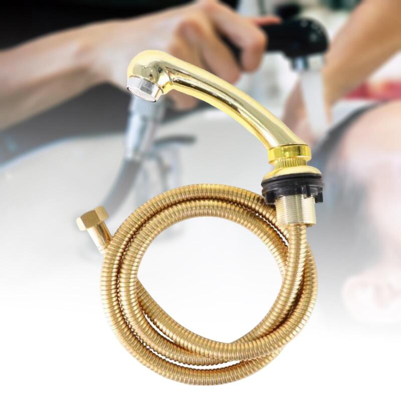 Beauty Salon Faucet Sprayer with Hose Pipe Universal Handheld Professional Accessories Repalcement for Hair Salon Babershop