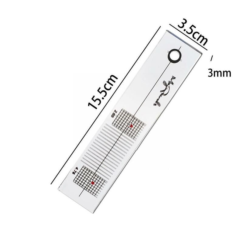 Specchio acrilico pratico allineamento goniometro regolazione azimut specchio giradischi vinile fonografo angolo accessori anche N6q3