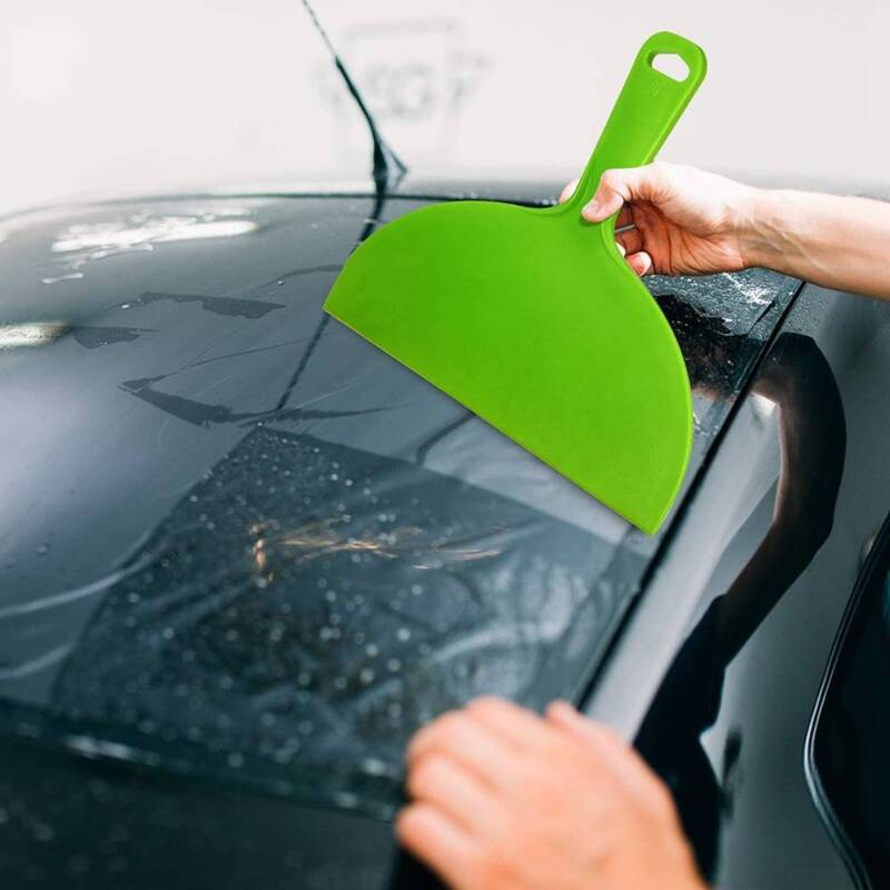 Lmc 5 Stuks Plastic Stopverf Messenset Flexibele Verf Schraper Gereedschap Voor Behang Bakmuur Auto Stopverf Reparatie Verf