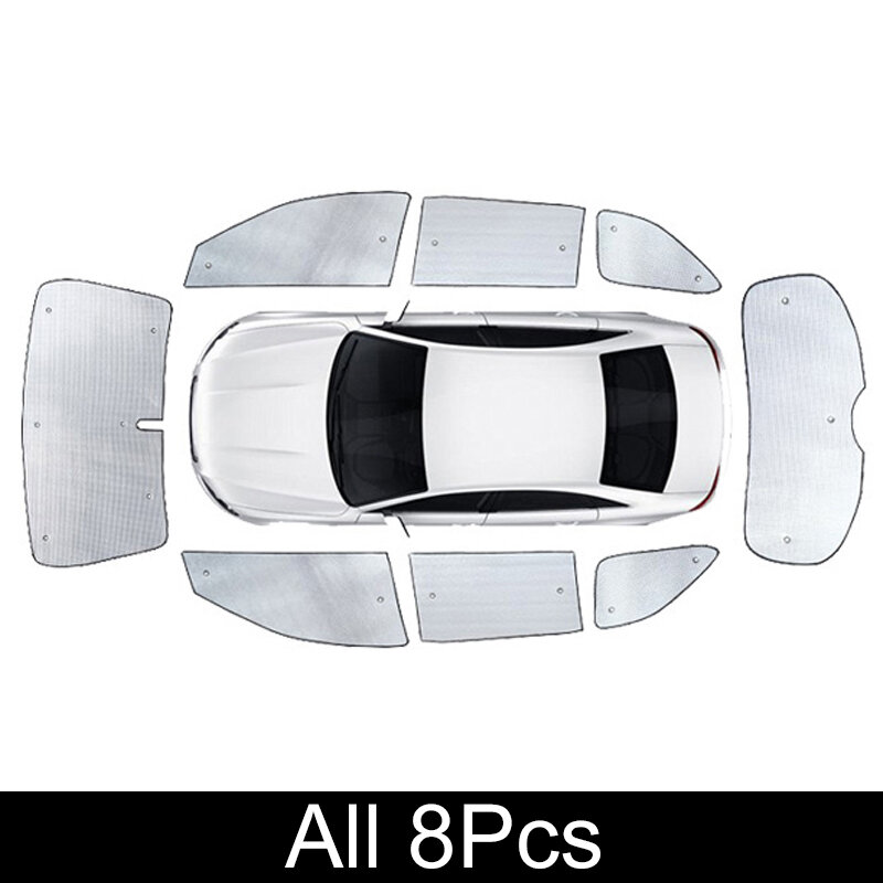 테슬라 모델 Y 차양 UV 보호 커튼 차양 필름 바이저 앞 유리 커버 보호대, 자동차 액세서리