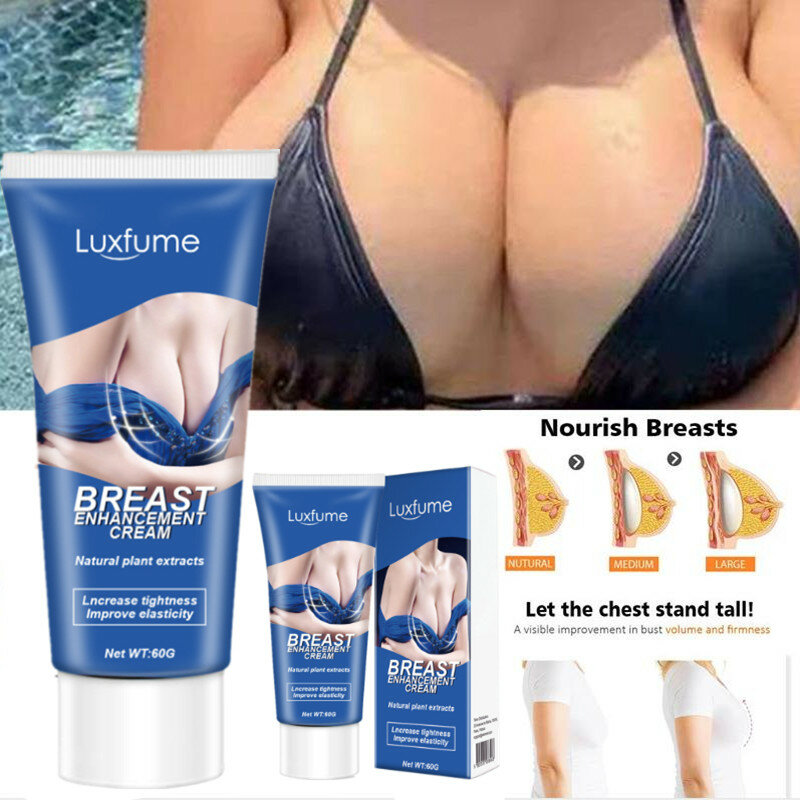 Новый косметический крем для подтяжки груди, крепкий, пухлый и увеличивающий рост, увлажняющий крем для ухода за грудью, делает сексуальной ...
