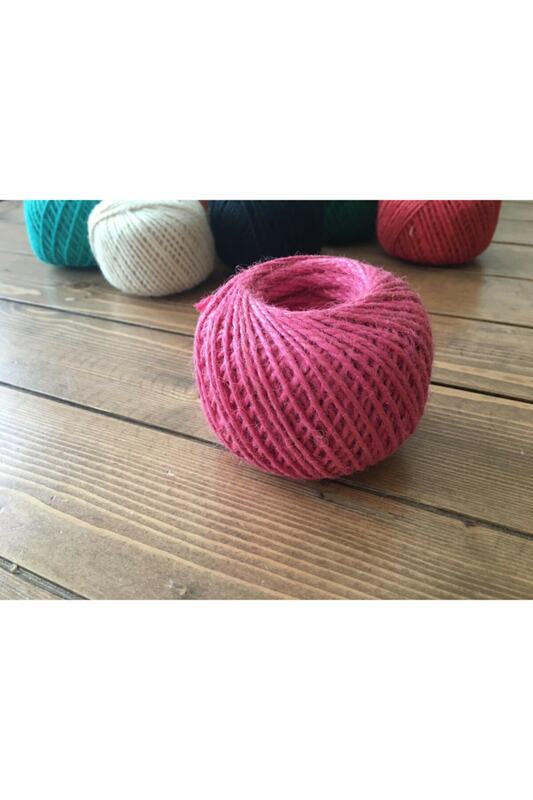 Pink Color Jute Rope | Quality Indissoluble 100 Meters 100 Grams-odorless Decorative Mesh Hemp Rope хна для мехенди henna bride veil welon