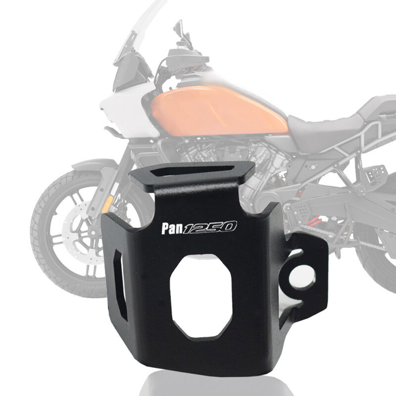 دراجة نارية النفط كأس التصنيع باستخدام الحاسب الآلي الألومنيوم الغطاء الواقي لعموم أمريكا 1250 1250S 2020 2021 أسود